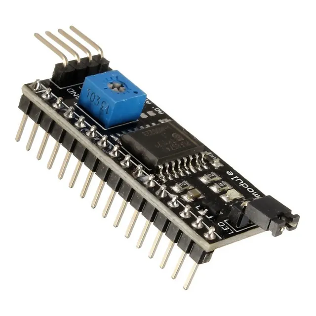 Mgsystem Módulo Spi I2c Lcd 1602 16x02 I2c Arduino Pic