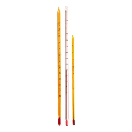 Termómetro Ecológico Bulbo Rojo -10 A +200 °c 30cm