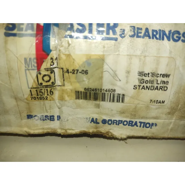 Chumacera Flange Msf-31 Sealmaster  1''15/16
