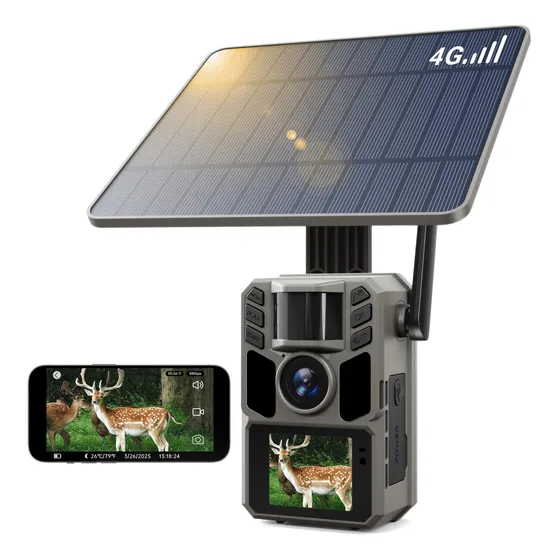 Cámara De Rastreo Fkpcam Cellular 4g Lte Con Visión Nocturna