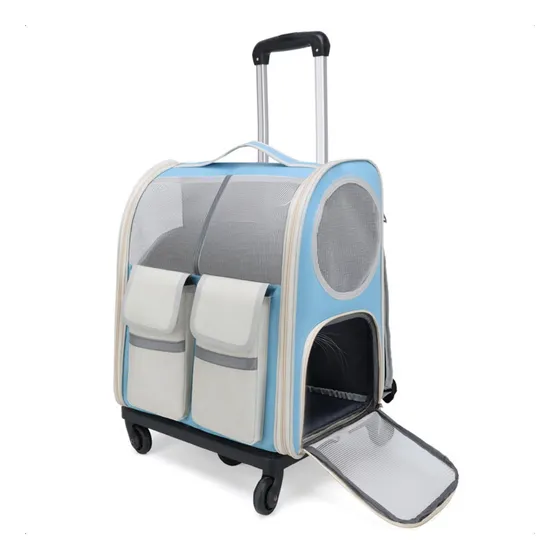 Bolsa Pet Com Rodinhas Mala Transporte Caes Avião Voo Viagem