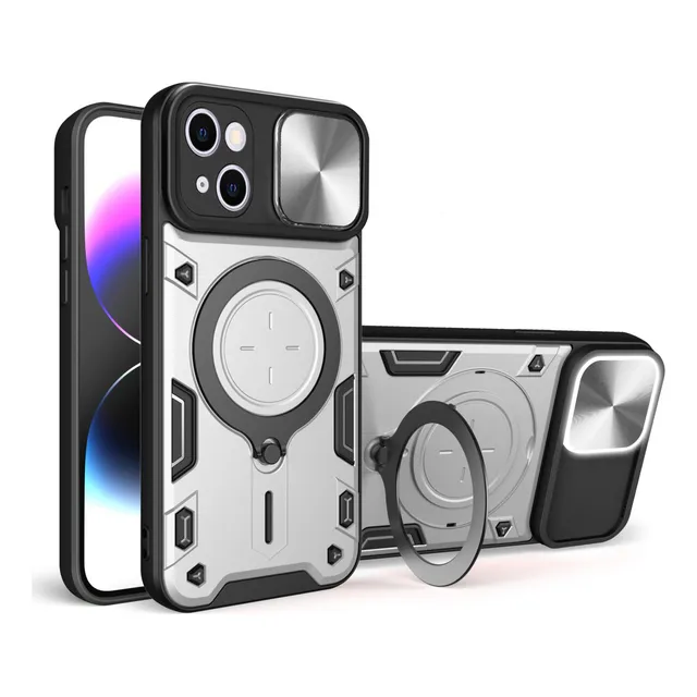 Capa Capinha Anti Impacto Para iPhone Com Suporte Anel Atrás
