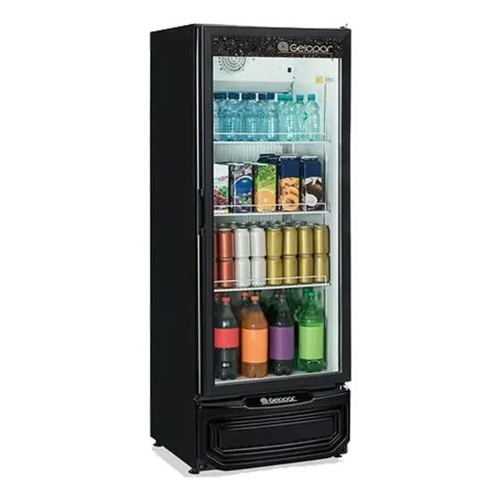 Refrigerador Vertical De Bebidas Gelopar Gptu-40 Pr 414 Lt C