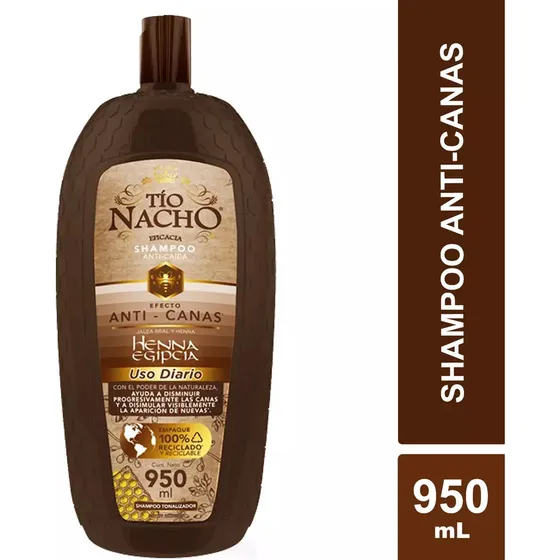Shampoo Tío Nacho Anti Canas - mL a $49