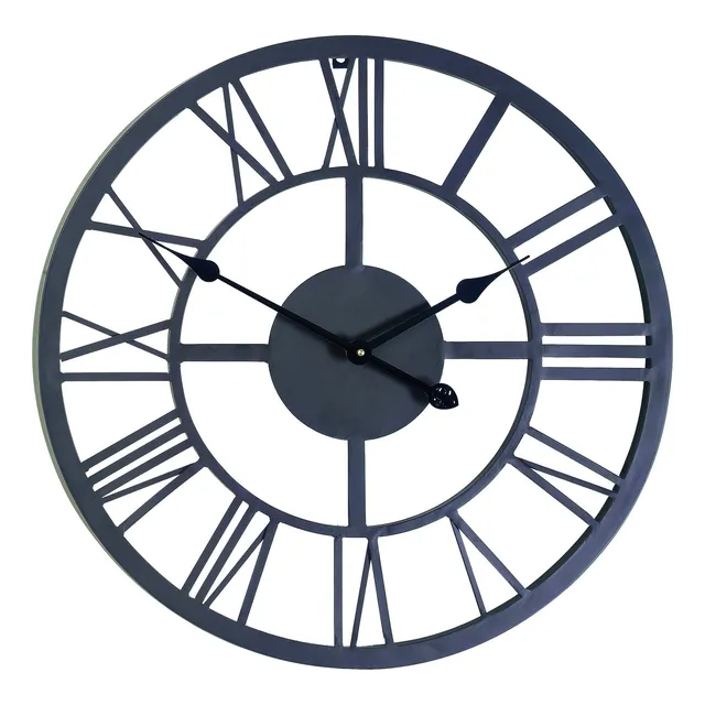 Gardman Reloj Pared Numero Romano Gigante Largo Ancho