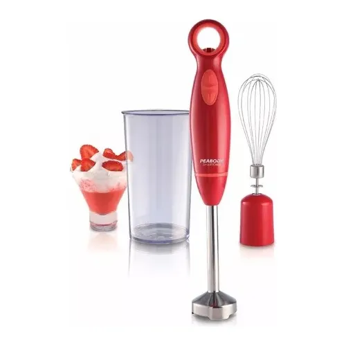 Mixer Peabody Lm322b 600 W Blanco Super Potente Rojo