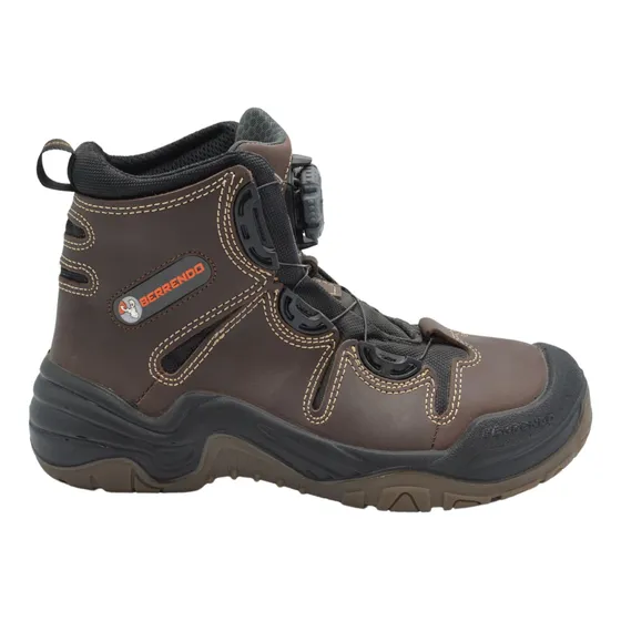 Zapato Bota Berrendo Industrial Casco De Acero Cordon Ajusta