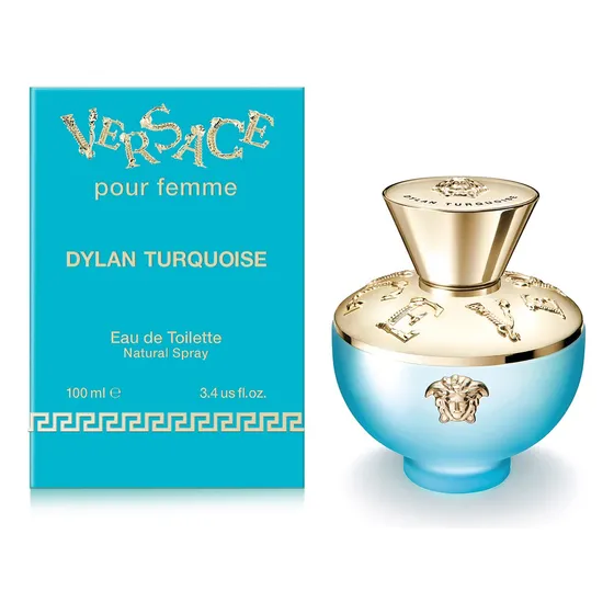 Perfume Versace Dylan Turquoise Para Mujer 100 Ml Edt