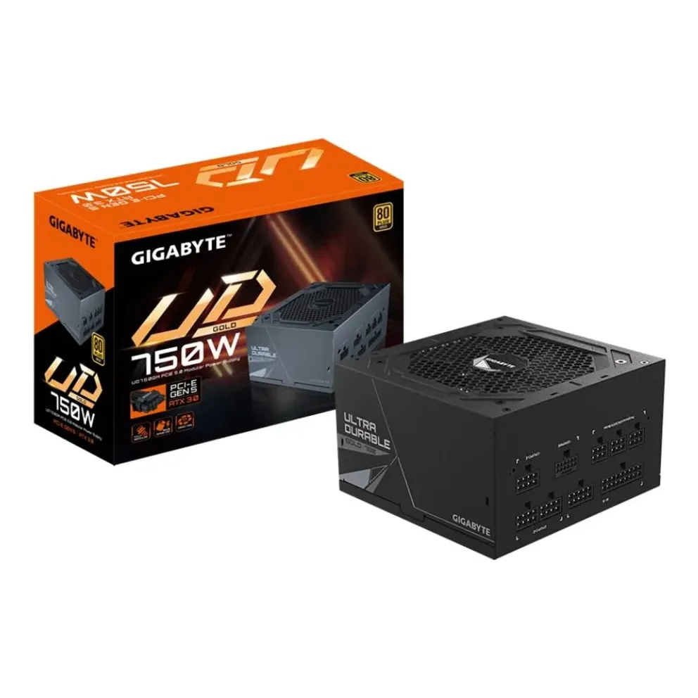 Fuente De Poder Gigabyte Gp-ud750gm Pg5, 750w 80plus Gold