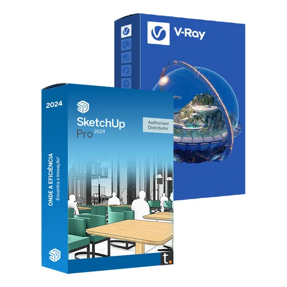 Sketchup 2024 +v-ray