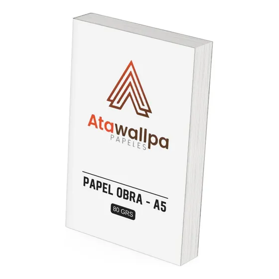 Papel Obra Boreal Blanco A5 80grs X1000hj