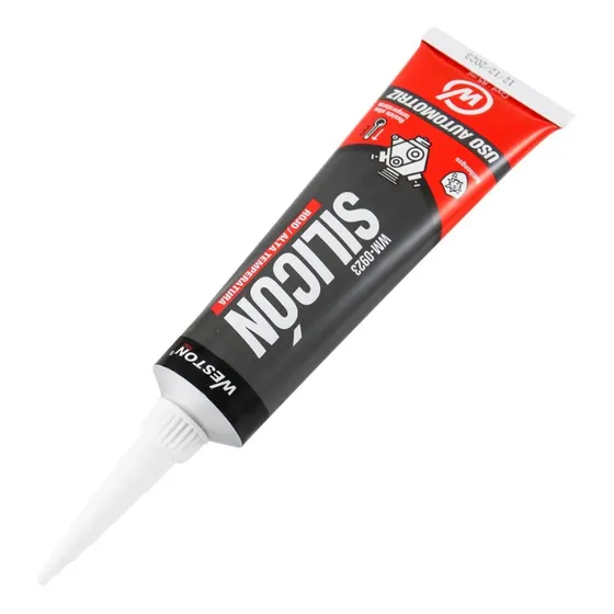6 Silicon Rojo Alta Temperatura Tubo 85ml Wm-0923