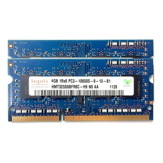 Memoria Ram Ddr3 4gb Pc3-10600 1333mhz Laptop Sodimm