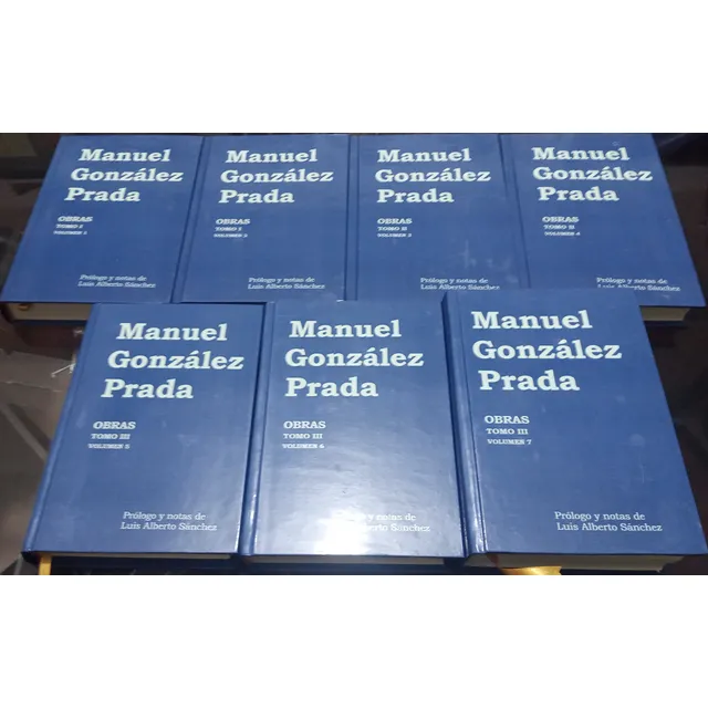 Manuel Gonzales Prada - Obras Completas 7 Tomos