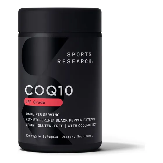 Coq10 Suplemento 100 Mg 120 Capsulas Sports Research