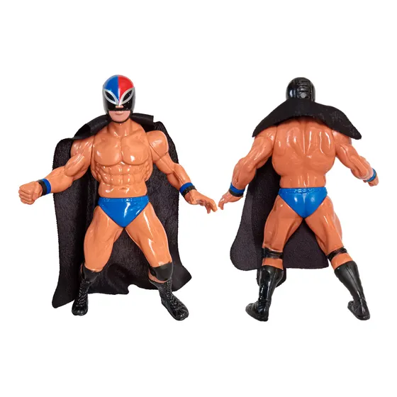 Muñeco Luchador Fuerza Guerrera Figura De Acción Lucha Libre
