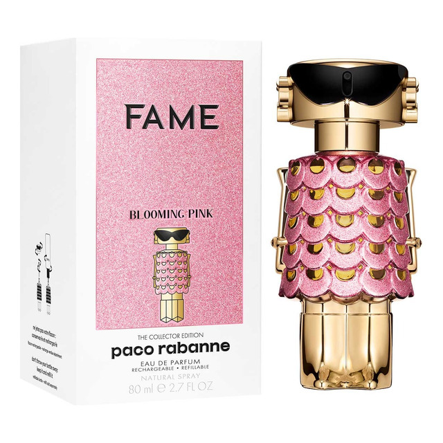 Fame Blooming Pink Eau De Parfum 80ml | Original + Amostra Fame Blooming Pink Eau De Parfum 80ml | Original + Amostra
