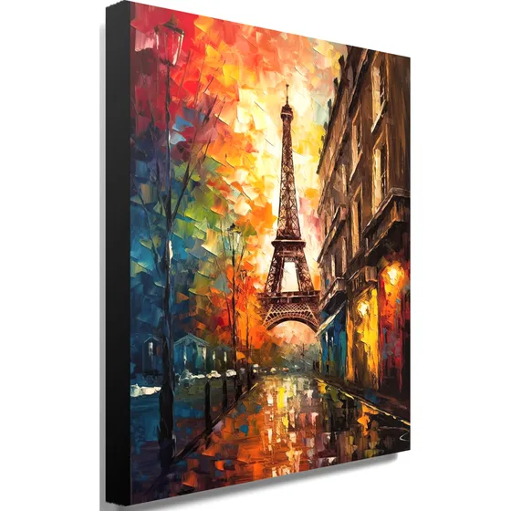 Cuadros Decorativo Económicos Arte Pintura Paris  Infinito