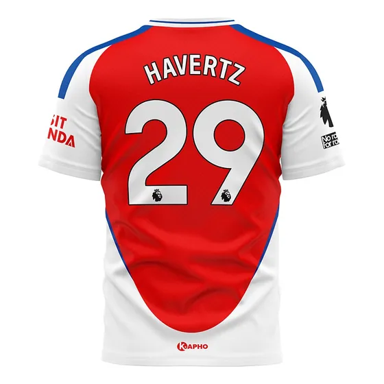 Camiseta Futbol Kapho Arsenal 2024 Titular 29 Havertz Niños