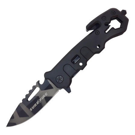 Canivete Surefire D38 D2 Black 56hrc Canivete Surefire D38 D2 Black 56hrc