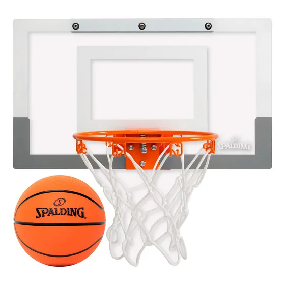 Mini Tablero/aro Y Pelota Spalding Arena Slam Jam 180°