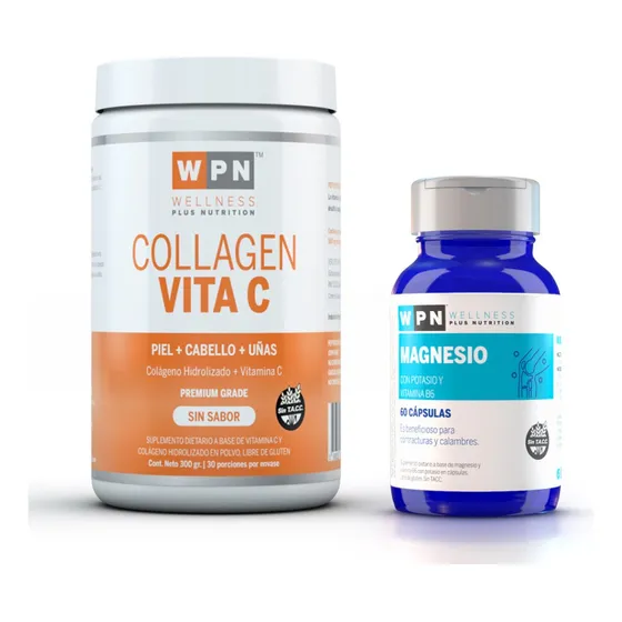 Wpn Pack Colágeno Vita C + Magnesio Sin Sabor