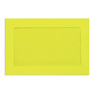 Envelopes De Janela Completa Luxpaper 6 X 9 | Amarelo Cítri Envelopes De Janela Completa Luxpaper 6 X 9 | Amarelo Cítri