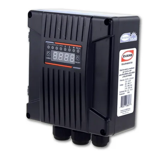 Caja De Control Evans Para Bombas Solares 1/2 Hasta 3 Hp