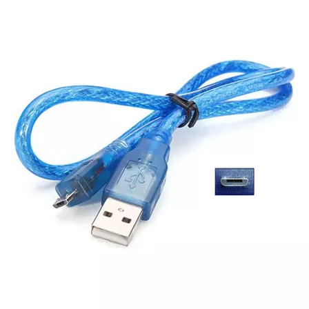 Cable Para Arduino Usb Macho 2.0 A Macho Micro Usb 30 Cmt