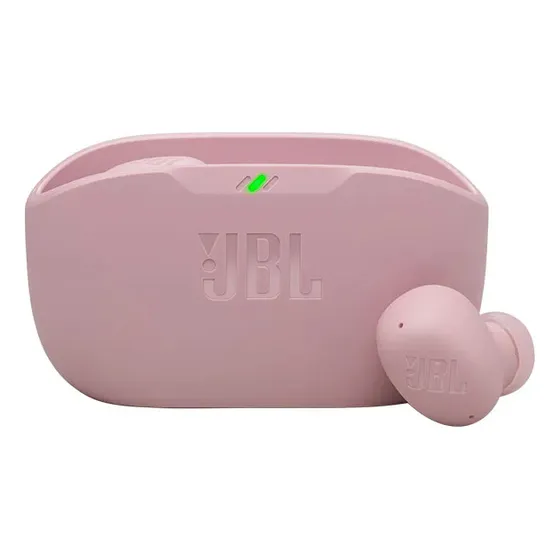Fone De Ouvido Bluetooth Wave Buds2 Sem Fio Rosa Jbl Pink