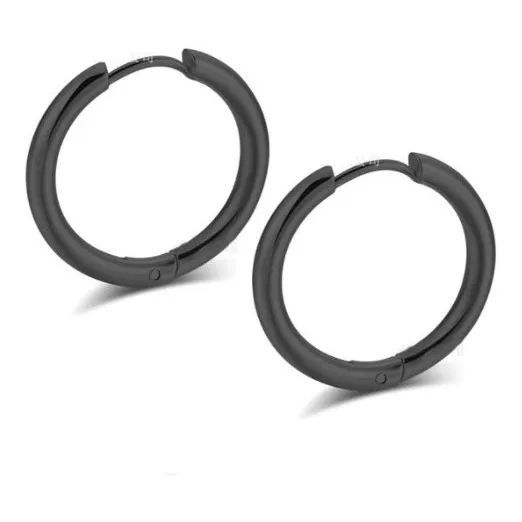 Aretes Candongas De Acero Inoxidable Excelente Calidad 2 Und