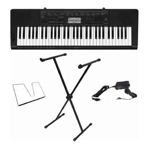 Kit Teclado Musical Casio Ctk3500  Midi/usb - Kit Igreja