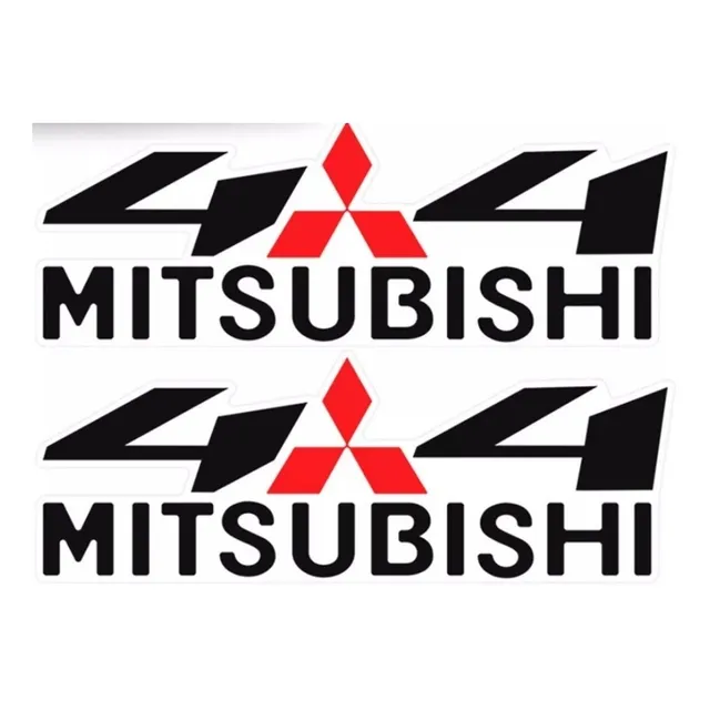 Adhesivos 4x4 Laterales Mitsubishi