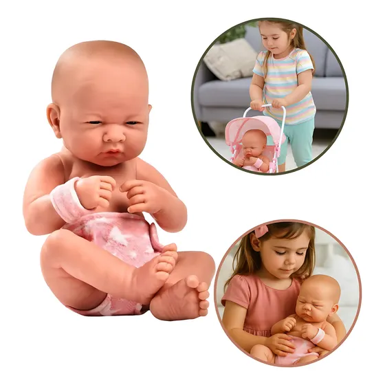 Bebote Bebe Muñeca Reborn Realista Recién Nacido 36cm Vinilo | Cuotas sin interés