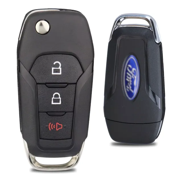 Chave Canivete Ford Ka Substituição Alarme 2 Botões
