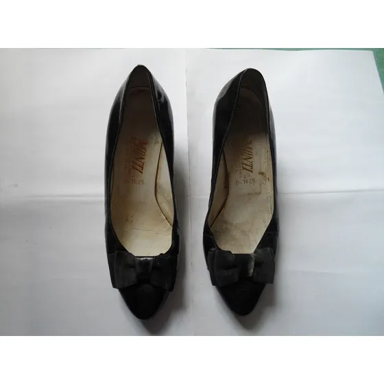 Zapatos Mujer #37 Negros Usados 