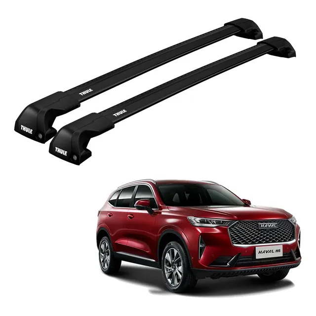 Rack De Teto Thule Wingbar Evo Edge Black Gwm Haval H6