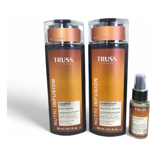Kit Truss Nutri Infusion 1 Shampoo 1 Cond 300ml 1 Óleo 30ml