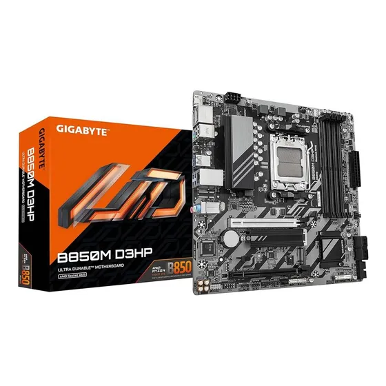 Motherboard Gigabyte B850m D3hp Amd Am5 Matx Ddr5 Pcie 5.0