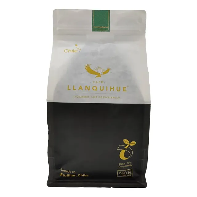 Café Llanquihue Puntiagudo Orgánico Grano 500g