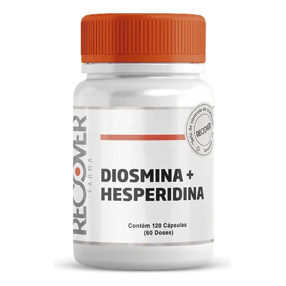Diosmin 450 Mg + Hesperidina 50 Mg - 120 Cápsulas  Natural