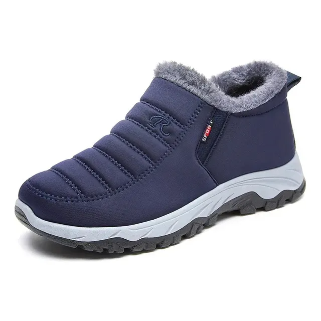 Botas De Nieve Cálidas Con Forro Grueso Para Mujer Gm092