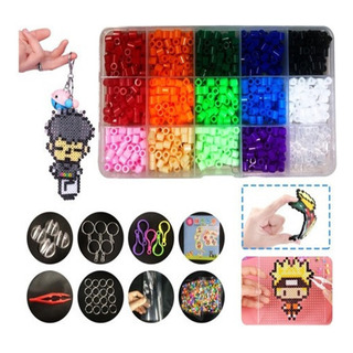A 15 Cuentas De Color Perler 5000pcs Caja De 5 Mm Hama Beads A 15 Cuentas De Color Perler 5000pcs Caja De 5 Mm Hama Beads