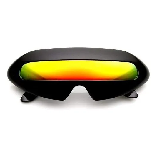 Envoltura Para Lentes Zerouv Futuristic Cyclops Neon Shield,