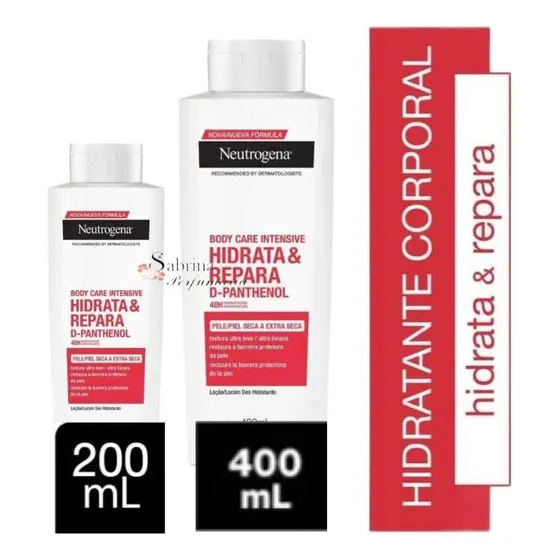 Loção Neutrogena Intensive Hidrata & Repara 200ml + 400ml