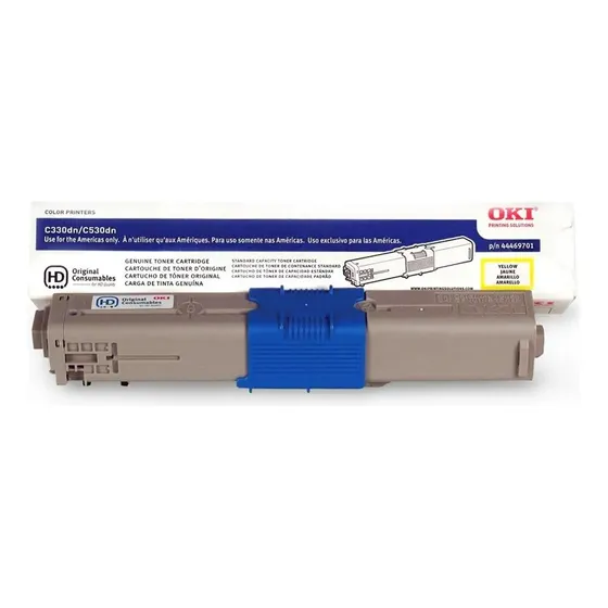 Toner Okidata C330dn C331 44973593 Amarelo Original