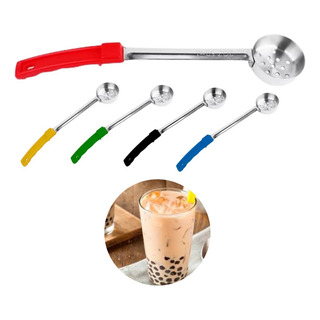 Cuchara Porcionadora 2 Oz C/orificios Ideal Para Boba Tea Cuchara Porcionadora 2 Oz C/orificios Ideal Para Boba Tea
