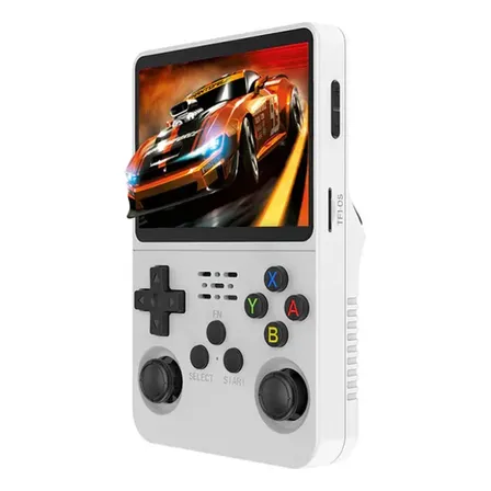 Tela Gamer Console Videogame Portatil 20 Mil Jogos 64 Gb Hd Branco