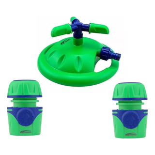 Aspersor Amanco 3 Saídas C/base +2 Conector Engate Rapido Aspersor Amanco 3 Saídas C/base +2 Conector Engate Rapido