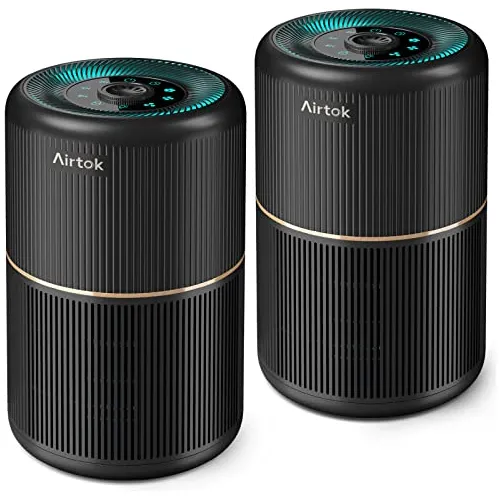 Aparato De Aire Airtok 2 Pack Para El Dormitorio K1bba